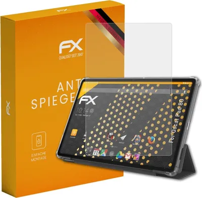 Produktbild von atFoliX FX-Antireflex 2x Schutzfolie kompatibel mit Oscal Pad 80 Displayfolie