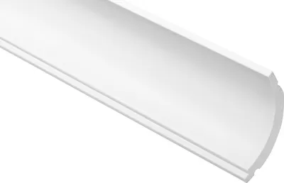 Produktbild von Deckenleisten aus Ecopolymer / HDPS - Stuckleisten weiß, leicht und schlagfest - (CK11 - 44x44mm) Zierprofile Eckprofile Styroporprofile Winkelprofile