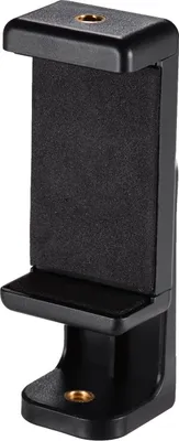 Imagen del producto de Soporte para teléfono móvil Ausla para trípode, giratorio 360°, con TRES roscas de 1/4 de pulgada, compatible con los teléfonos 11/11 Pro/11 Promax, compacto y resistente