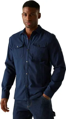 Image de Regatta Spennith chemise à manches longues bleu M homme bleu M