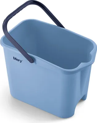 Zdjęcie produktu dla Prostokątne wiadro 14 l niebieskie  MERY