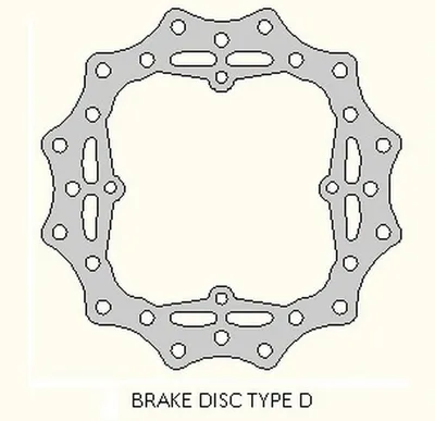 Obrázok produktu pre Bremsscheibe Hinten Für Husqvarna Tc 85 '14-20, Ktm Sx 85 '11-20, 250/350 Freeride '12-19, Wave Ultra Light (210X110X