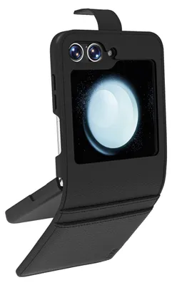 Produktbild von SBS Flipcase mit Magnetverschluss und Kartenhalter für Samsung Z Flip 6/7 FE
