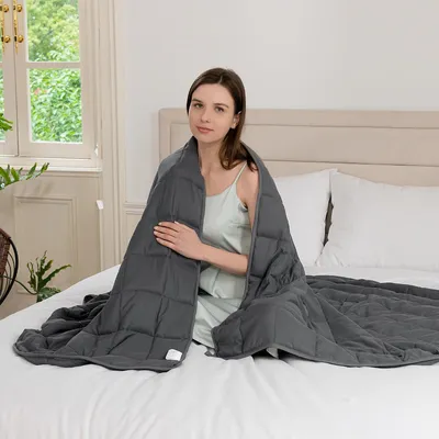 Image de Couverture lestée pour la relaxation et la réduction du stress
