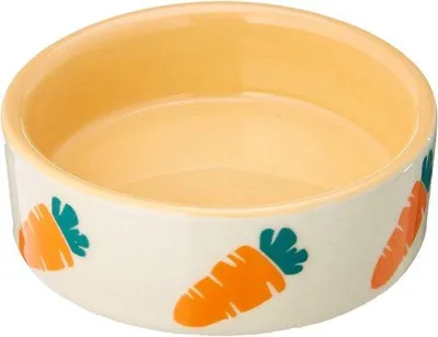 Produktbild von Keramische Tieraschenwärmer - 58 ml, Ø7,5 x 2,5 cm, Beige-Orange, keramischer Schalenhäuschen, einzigartige Keramikschale
