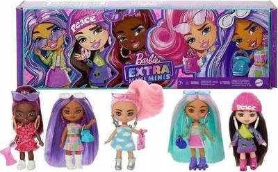 Zdjęcie produktu dla Barbie Extra HPN09, Lalka modowa, Damski, 3 lat(a), Dziewczyna, 82,7 mm, Wielobarwny