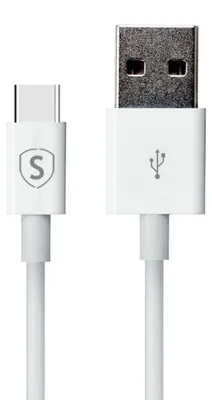 Obrázek produktu pro USB-C kabel pro rychlé nabíjení 2,4A, 2m - bílý