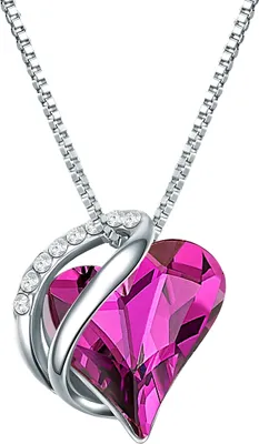Produktbild von Rafaela Donata Halskette Herz Sterling Silber verziert mit Kristallen von Swarovski® 45,0 cm Basiskette + 5,0 cm Verlängerung 50115118