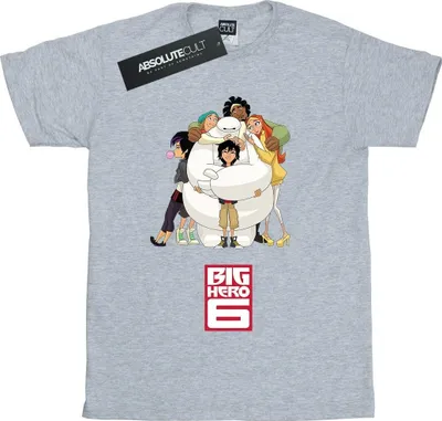 Produktbild von Big Hero 6 - T-Shirt für Damen BI1013 (XL) (Grau)