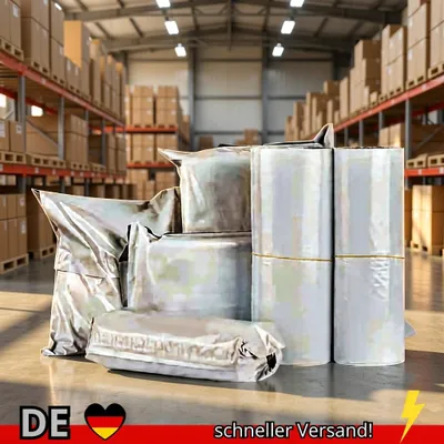 Produktbild von 50 Stück Logistik-Versandtaschen Undurchsichtige