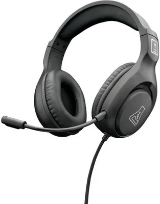 Image de Casque Gamer Filaire The G-Lab KORP YTTRIUM, Microphone Flexible, PC PS4 Xbox One, Noir, Léger 237g