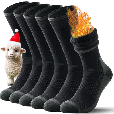 Obrázok produktu pre Omgoods – Merinové ponožky do tenisiek – Teplé a priedušné – 3 páry