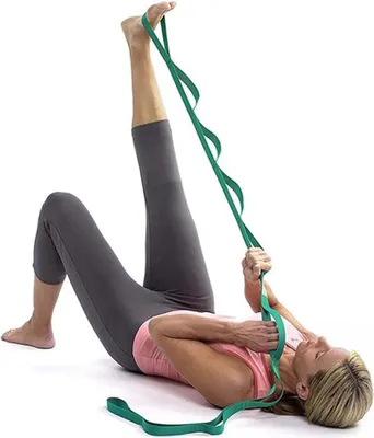 Produktbild von INF Reflektierendes Yogaband - 76 Zoll, 10 Schleifen