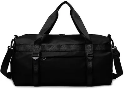 Produktbild von Unyqoos® Sport- & Reisetasche 31 L (50×25×25 cm) – geräumig mit separatem Schuhfach, Nassfach, Yogamatten-Gurt, verstellbarer/abnehmbarer Schultergurt, wasserabweisend