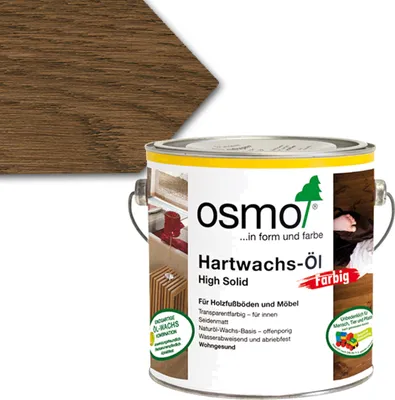 Produktbild von Osmo Hartwachs-Öl Farbig Schwarz 0,75 l - 10100317