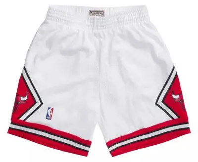 Image de Short NBA Chicago Bulls 1997-98 Mitchell & Ness Swingman Blanc pour Homme