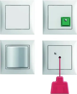 Zdjęcie produktu dla Hager 52008989, Przycisk, Biały, S.1, DC, 1 szt., -5 - 40 °C
