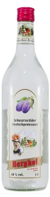 Produktbild von Berghof Zwetschgenwasser 1,0L