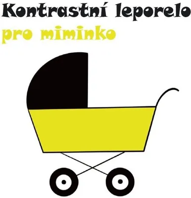 Obrázek produktu pro Kontrastní leporelo pro miminka