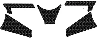 Produktbild von PUIG 7369U Naked Yoke Protector  passend fuer TRIUMPH DAYTONA 675 Grau