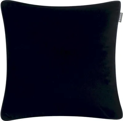 Image de MUSTERRING Housse de coussin décoratif CORNER Noir 45 x 45 cm