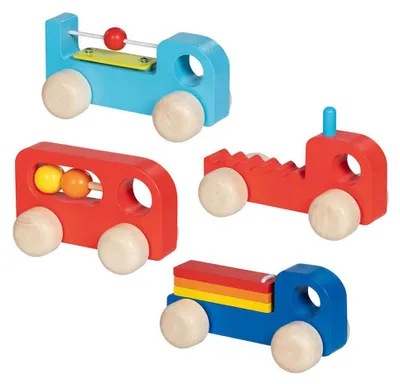 Image de Goki Véhicule en bois avec son