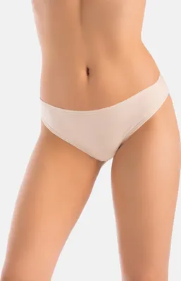 Produktbild von Teyli Klassischer Bamboo-Tanga Brazistri Female 575 beige XXL