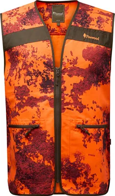 Productafbeelding van Pinewood Jachtcamouflage Vest Uni (Strata Blaze), maat L