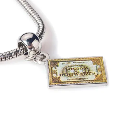 Image de Carat Shop, The Harry Potter Pendentif Poudlard Express (argenté)