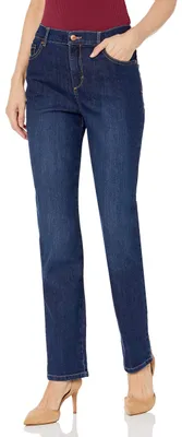 Immagine prodotto di Jeans da donna Gloria Vanderbilt, modello Amanda Classic, vita alta e gamba leggermente affusolata, colore Madison, taglia 38