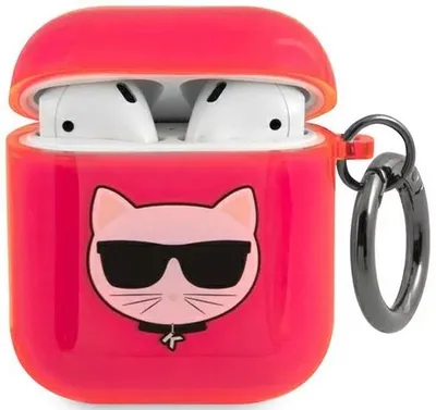 Obrázok produktu pre Karl Lagerfeld KLA2UCHFP obal na AirPods ružový Choupette (KLA2UCHFP)