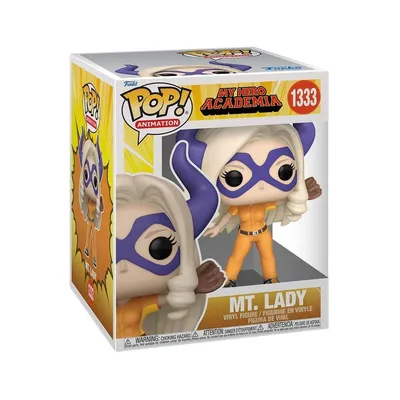 Produktbild von Funko Pop My Hero Academia Hlb Mt. Lady Baseball 15 Cm Figur Orange  Orange One Size