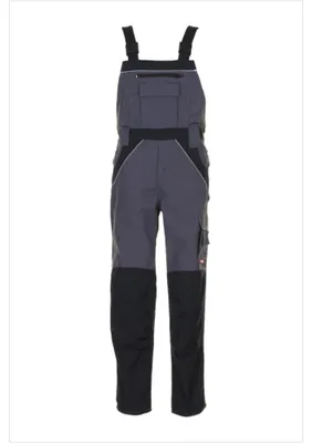 Produktbild von Planam  Plaline Latzhose schiefer/schwarz Gr. 60, 2526060