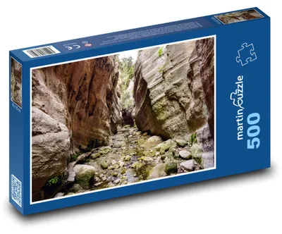 Zdjęcie produktu dla Puzzle 500 Akamas - Cypr, wąwóz - martinpuzzle