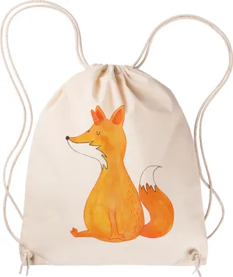 Produktbild von Mr. & Mrs. Panda Sportbeutel Einhorn Wunsch - Transparent - Geschenk, Turnbeutel, Jutebeutel, Unicorns, Unicorn, wander rucksack, Fuchs, Säckchen, Einhörner, Füchse