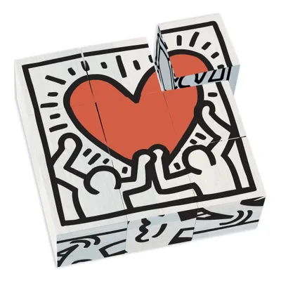 Produktbild von Vilac Holzbausteine Keith Haring - Lernspielzeug Puzzle