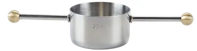 30 ml Edelstahl-Jigger Cocktail-Messbecher für Bar & Zuhause