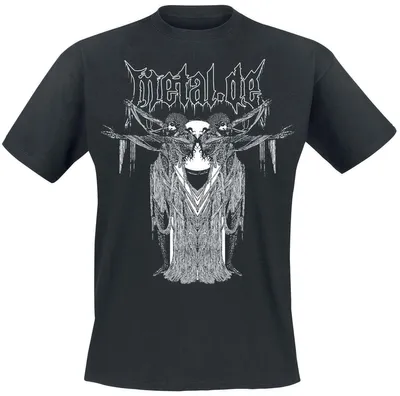 Produktbild von Metal.de T-Shirt Herren black metal.de schwarz XXL