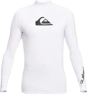 Zdjęcie produktu dla Quiksilver Eqywr03357 All Time Rashguard z długim rękawem Biały XS Męski Biały XS