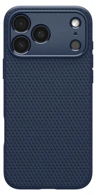 Productafbeelding van Spigen Liquid Air™ Backcover voor de Apple iPhone 18 Pro / 17 Pro - Navy Blue