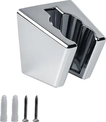 Produktbild von Universelle Duschhalterung - Handbrausehalterung - Silberchrom - Hitzebeständig
