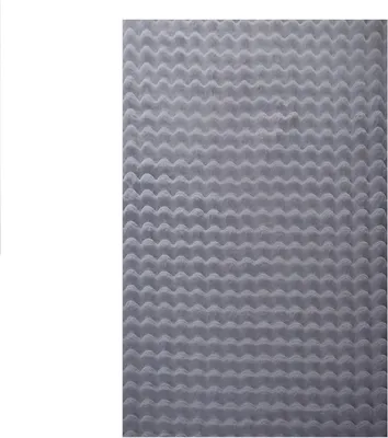 Produktbild von Hochflor Teppich Alessandro Läufer, Farbe: Grau, Größe:80x250 cm