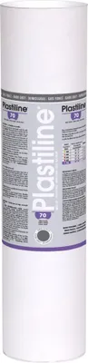 Produktbild von Plastiline Plastiline, 5 kg, Härtegrad 70 (sehr hart) - Grau 5770T