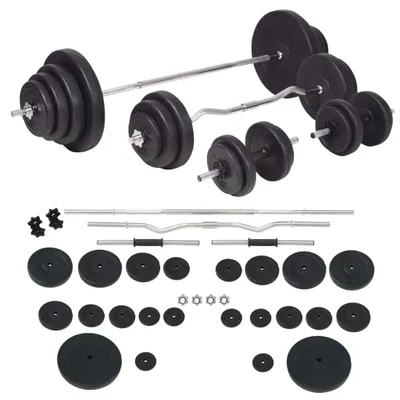 Obrázek produktu pro Sada činek barbell a dumbbell 120 kg