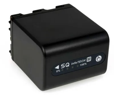 Image de Batterie pour Sony caméra video DCR-PC110E anthracite avec LEDs