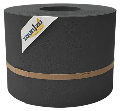 Produktbild von Sichtschutzstreifen zaun|zu PREMIUM 35m Rolle PP Zaunblende für Doppelstabzaun Anthrazit, 35m