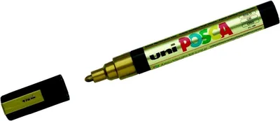 Image de Uni-Ball PC-5M marqueur Pointe ogive Or