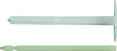 Produktbild von Fischer IPK 8 / 80 - 100, Spreizdübel, Mauerziegel, Beton, Mauerwerk, Kunststoff, Weiß, 8 mm, 130 mm