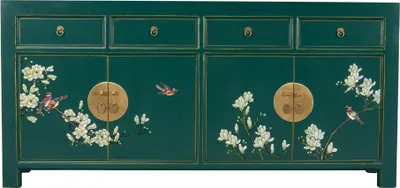 Image de Fine Asianliving commode chinoise buffet chinois armoires chinoises meubles armoire orientale asiatique 180x85x40