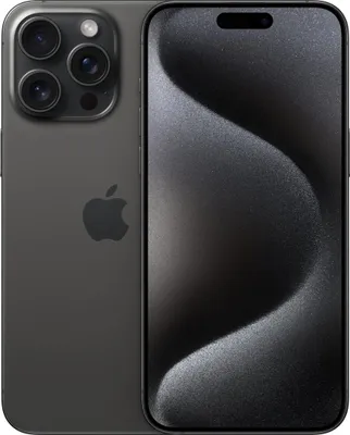 Produktbild von Apple iPhone 15 Pro Max , 17 cm (6.7"), 2796 x 1290 Pixel, 256 GB, 48 MP, iOS 17, Titan, Schwarz